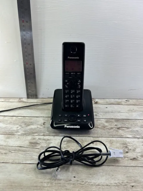 Panasonic Digital Cordless Home Telephone Answer Phone KX-TG2721E Black