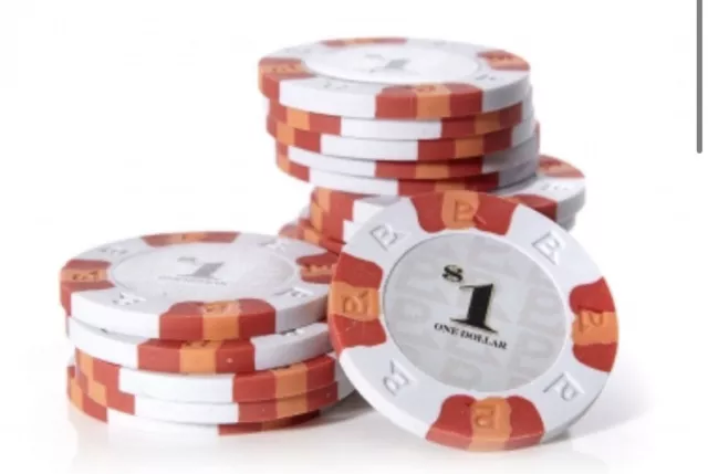 Trademark Poker NexGEN Series PRO Classic Style Poker Chips White $1