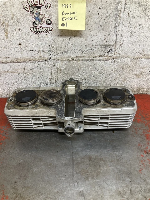 1983 Kawasaki Kz550c KZ 550 Ltd Engine Cylinders With Pistons