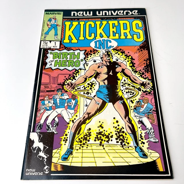 New Universe Kickers Inc. #1 - Marvel Comic Book 1986