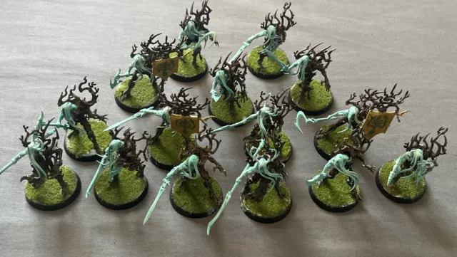 Warhammer Age Of Sigmar Sylvaneth 15x Tree-Revenants Games Workshop