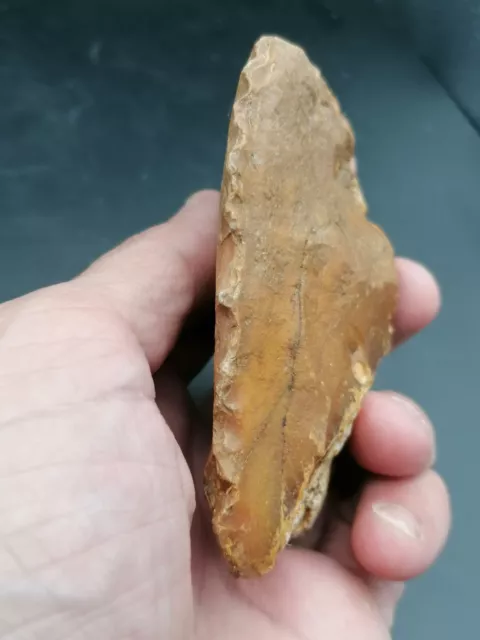 Middle Paleolithic Neanderthal France Early Mousterian scraper Beautiful patina