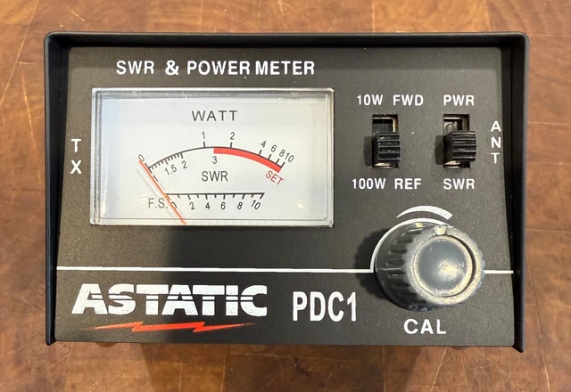 SWR /Power Meter Radio Shack cat No. 21-524 20/200/2000 Watt