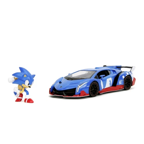 Jada Toys M&M's - Bleu & Cadillac Eldorado 1965-1:24