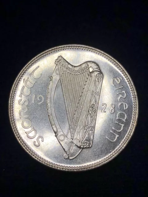 Eireann 1928  Ireland Florin  2 Shillings gem Proof  scarce item  low mintage