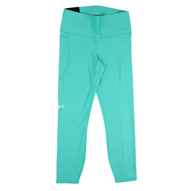 Under Armour Women's HeatGear Armor Hi-Rise Leggings Mint 1365335-369