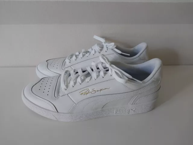 (y4) Sneaker Herren Puma Ralph Sampson Lo weiß ungetragen EU 45