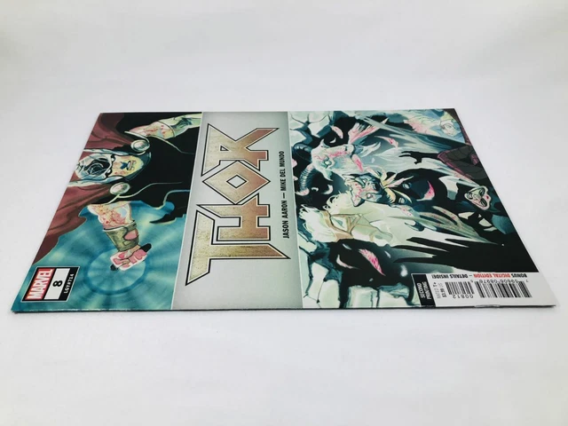 Thor #8 Del Mundo 2nd Printing Variant Cover Marvel Comics 2018 VF/NM 3