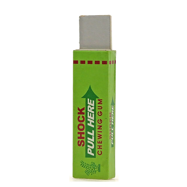 Shocking Chewing Gum , Green
