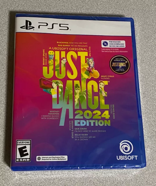 JUST DANCE 2024 Edition PS5 New Sealed UBP30672658CVR 2110804