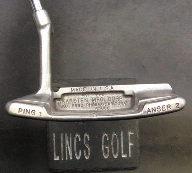 Blackened Refurbished Ping Anser 2 Putter 89cm Playing Length Steel Shaft Blackened Refurbished Ping Anser 2 Putter 89cm Playing Length Steel Shaft