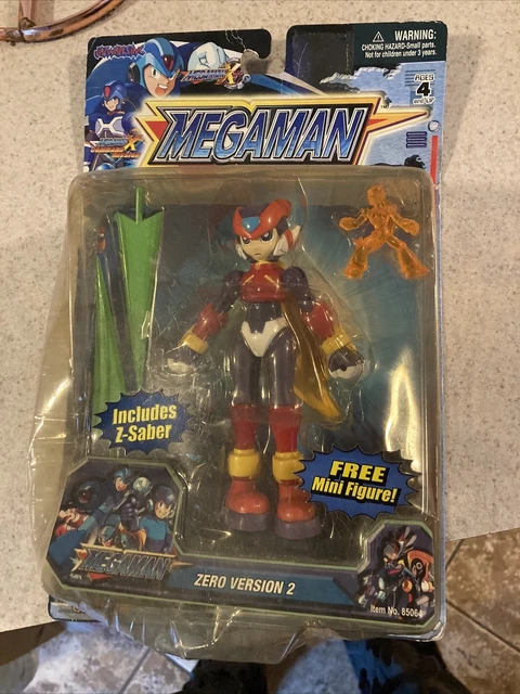 NIB 2005 Jazwares, Inc. Megaman: Zero Version 2 Action Figure *RARE*