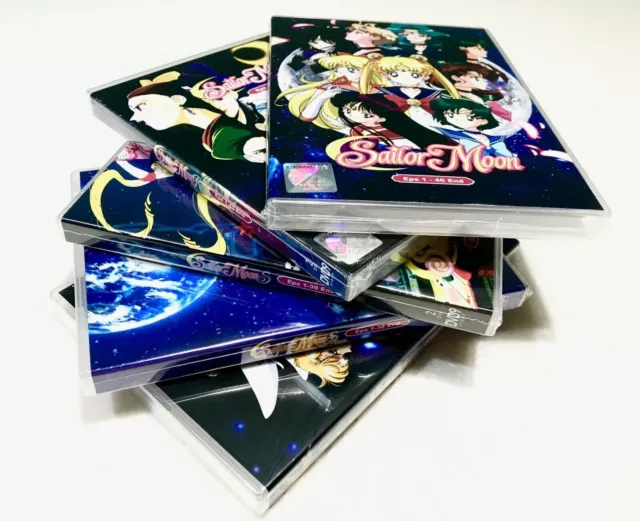 DVD ANIME Sailor Moon Crystal Season 1-2 Vol 1-39 End ENGLISH DUB Region  All