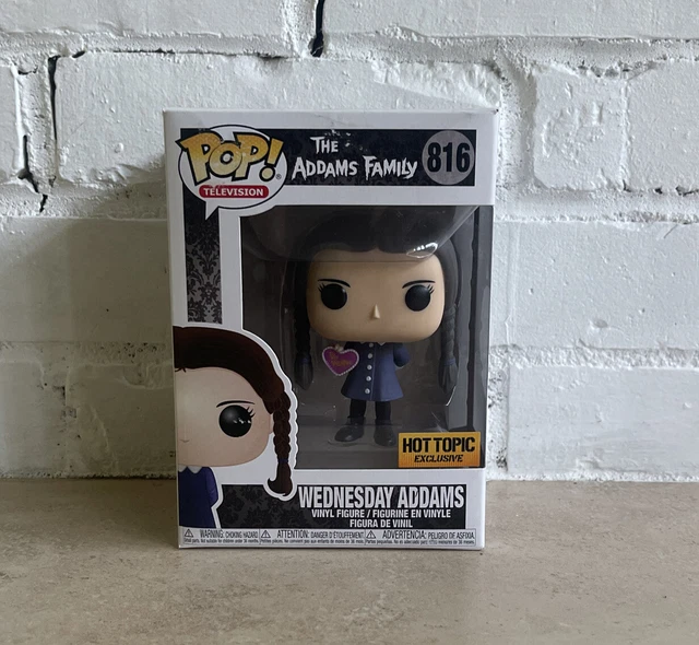Funko Pop! Television: The Addams Family - Wednesday Addams Vinyl Figure (Hot...