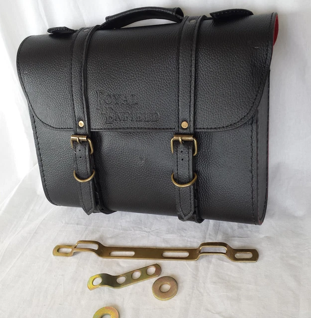 ROYAL ENFIELD MOTO cuir sacoche Kit d'installation PORTE BAGAGE