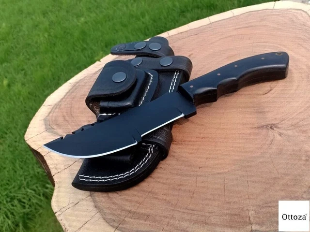 Couteau de traqueur de 11 pouces en acier D-2 fait à la main sur mesure