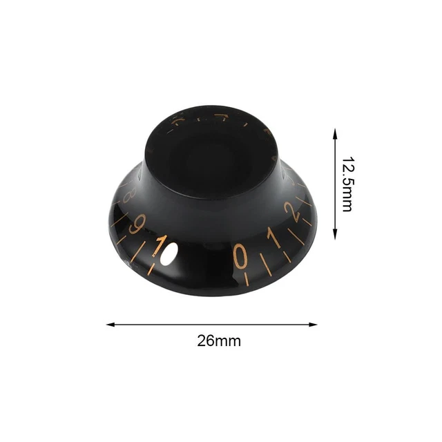 Boutons de volume de tonalité Interrupteur de réglage de basse For Les Paul LP 2