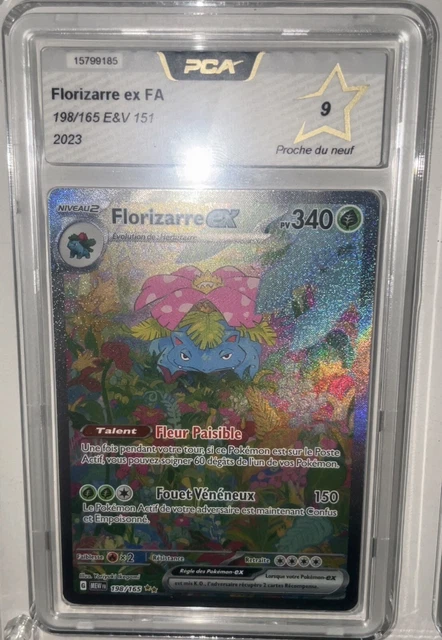 Myboost – Florizarre Ex 198/165 Galerie Secrète – 10 Cartes Pokémon Françaises