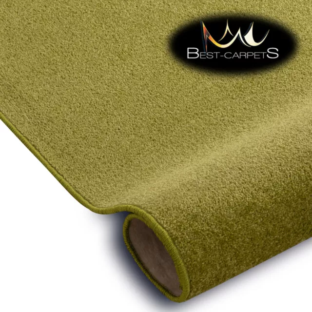 SOFT & CHEAP & QUALITY CARPETS Feltback ETON green Bedroom Large RUG ANY SIZE