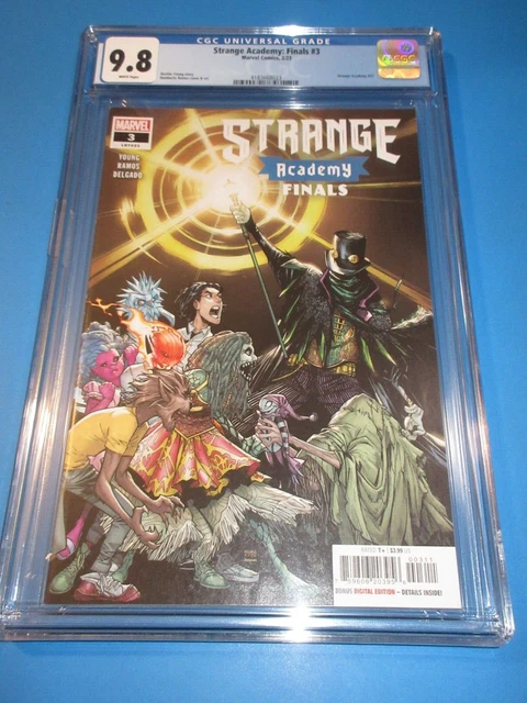 Strange Academy Finals #3 CGC 9.8 NM/M Gorgeous Gem Wow