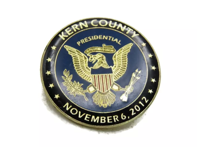 2012 Kern Contea Presidenziale Pin Color Oro