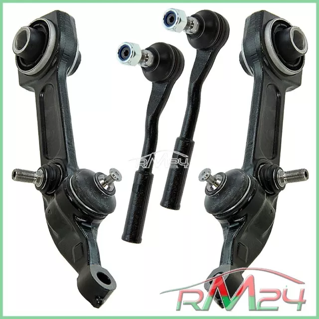 Kit Braccio Sospensione + Testa Barra D'accoppiamento Per Mercedes W220