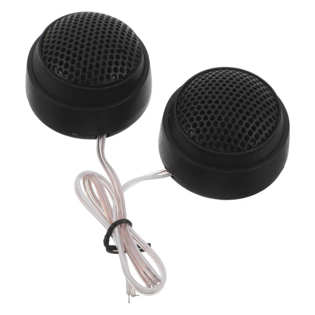 CAR AUDIO DOME Tweeter Speaker Plastic Alloy Compact Easy Installation ...