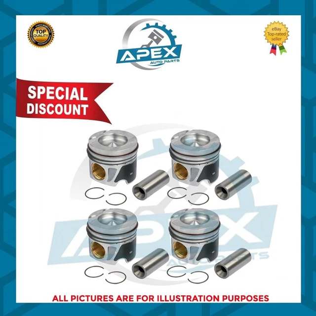 Apex Auto Parts Crankshaft Main Bearings – Mercedes OM651 2.1 Diesel, STD Size, MB5724KX-STD