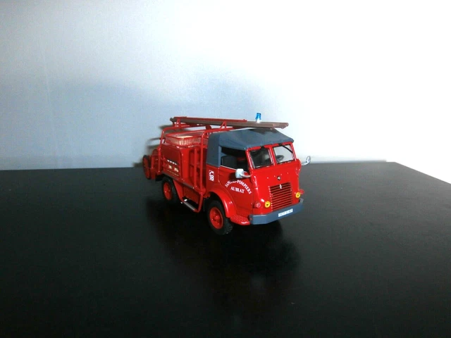 Camion Peugeot J7 POMIERS PUY DE DÔME - Échelle 1/43 - Modèle Altaya - Occasion Proche Du Neuf