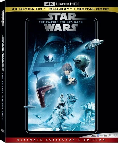 Star Wars: Episode V: The Empire Strikes Back [New 4K UHD Blu-ray] With Blu-Ra