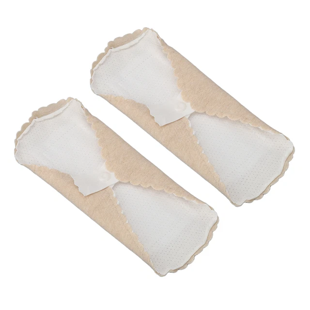 Cuscinetti mestruali morbidi cuscinetto sanitario lavabile forte assorbimento riutilizzabile 2 pz per