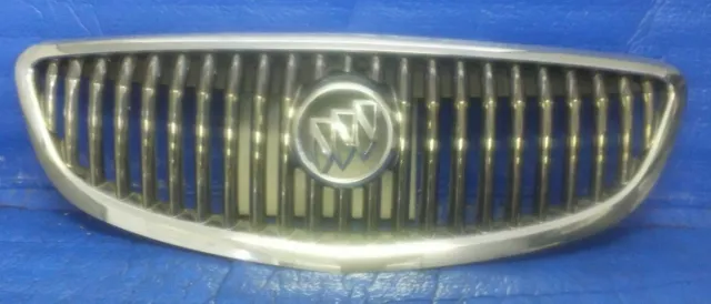 Buick Enclave 2008-2012 Front Upper Grille Chrome W/Emblem Oem