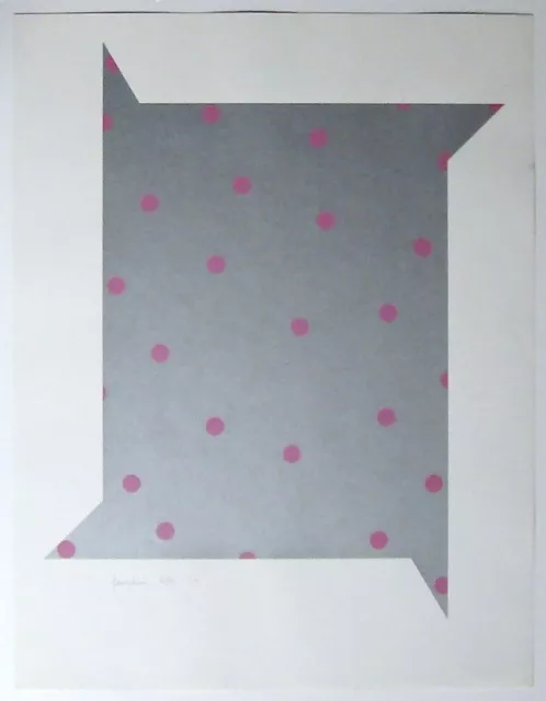 Jeremy Moon, ohne Titel, 1965/67, Grafik, Serigrafie