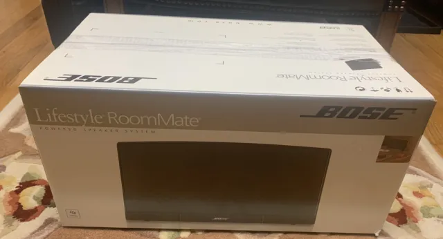 Bose Lifestyle RoomMate Powered Speaker System -Brand New In Box