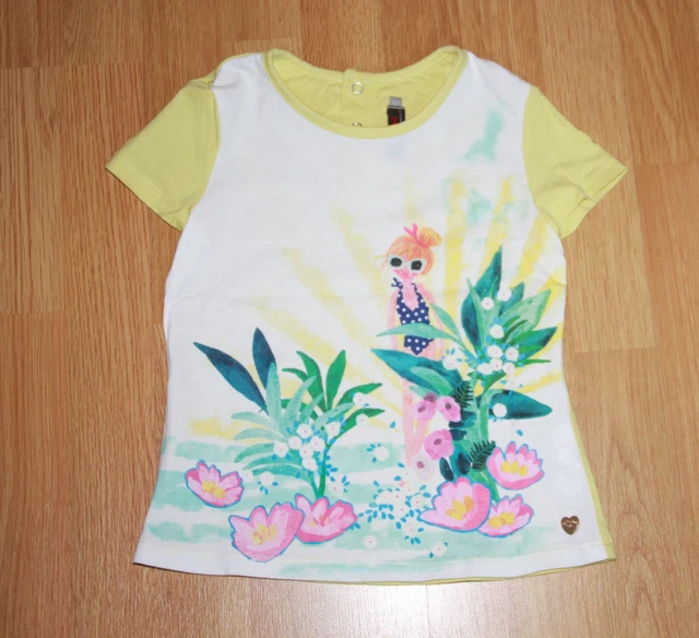 T-shirt Catimini Taille 6 Ans - Multicolore, Bon état, Pour Fille