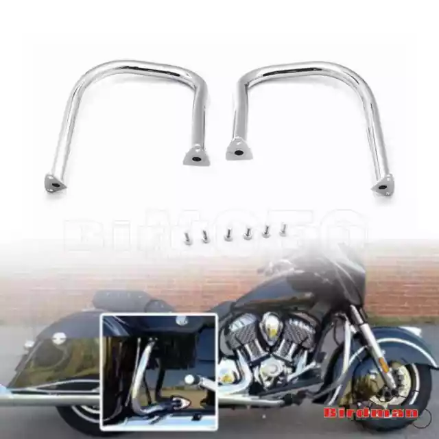 Rear Highway Bars Chrome For Indian Chief Classic Vintage 14-21 Dark Horse 16-19