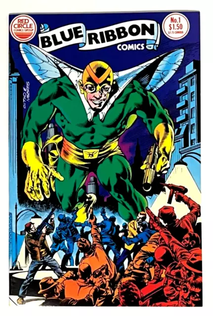 Blue Ribbon Comics #1 (1983 Red Circle) The Fly by Simon/Kirby/Ditko HIGH GRADE!