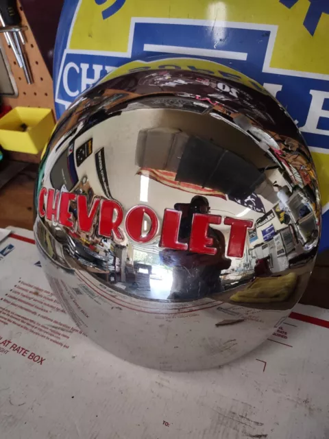 1947-1953 Chevy Truck 11 Inch Hub Cap Polished Chrome Oer Very Nice 9 Inch Id