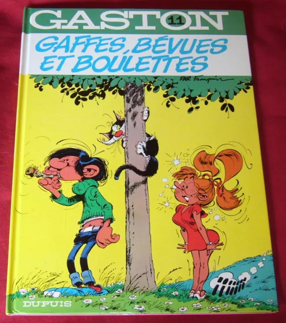 Gaston 11 - Gaffes, Bevues Et Boulettes - Franquin - Dupuis - Be