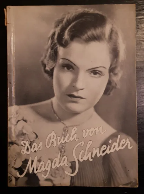 Das Buch von Magda Schneider Dr. Werner Holl ca. 1935