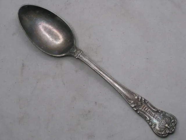 antique engraved   Atlantic tablespoon spoon GORHAM serving