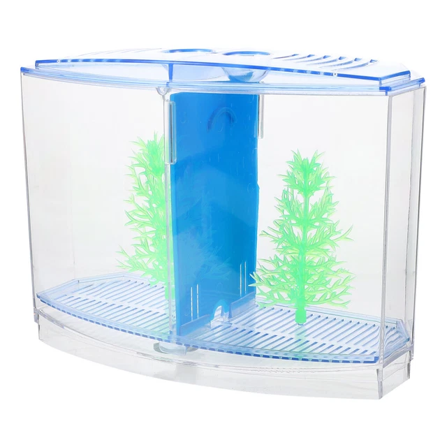 Aquarium Starter Kit Desktop Baby LED Decor Unique Fish Bowl