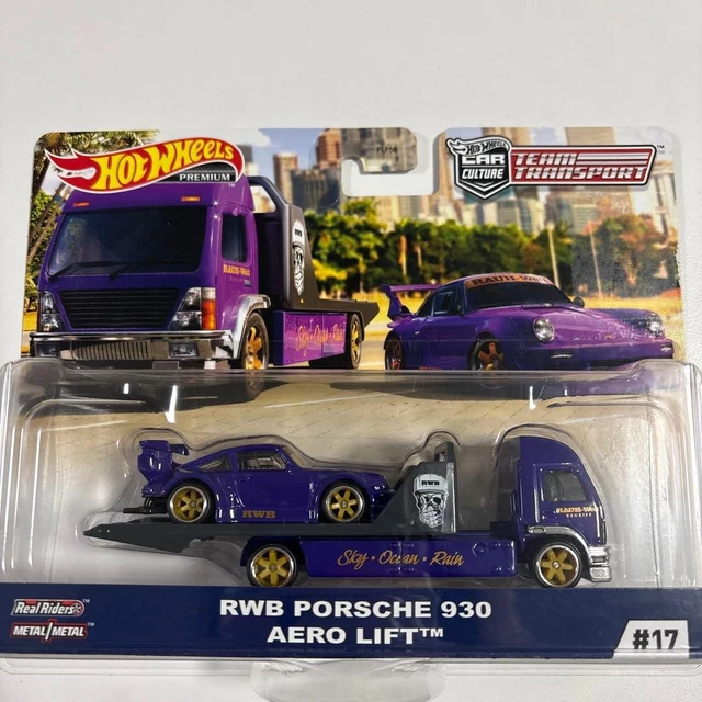Hot Wheels RLC Exclusive RWB Porsche 930 1:64 Blu Edizione Limitata - Nuova In Scatola