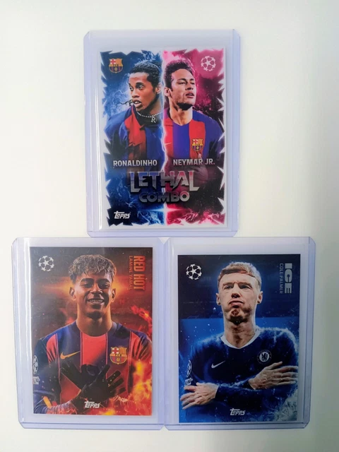 Combo Topps TOPPS MATCH ATTAX 2025/26 25/26 2026 Lethal Combo Red Hot Ice Cold ...