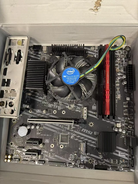 I5 10400F MSI B460m pro-vdh wifi Motherboard DDR4 8GB Combo