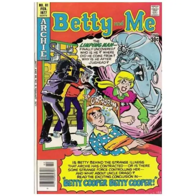 Betty and Me #81 in Very Fine minus condition. Archie comics [w|