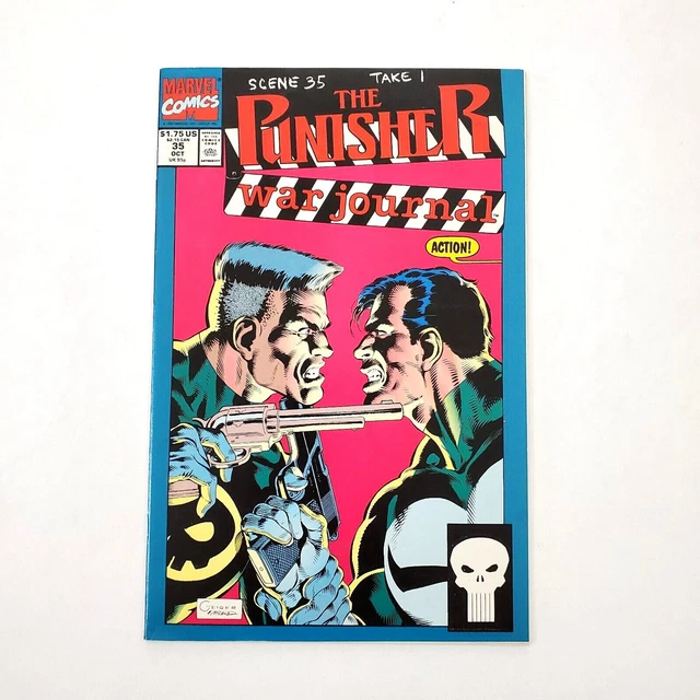 Punisher War Journal #35 (1988 Series) Direct Vol. 1 Marvel Comic Book Oct 1991