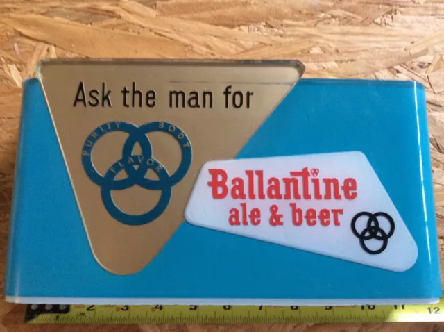 Ballantine Beer Foam Scraper Frother Holder at