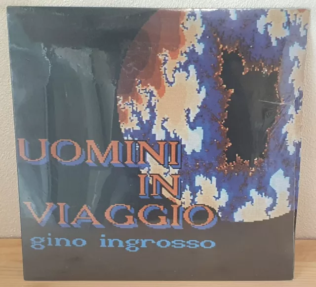 LP GINO INGROSSO Uomini in viaggio (Young 90) Italian synth pop book SIGILLATO!