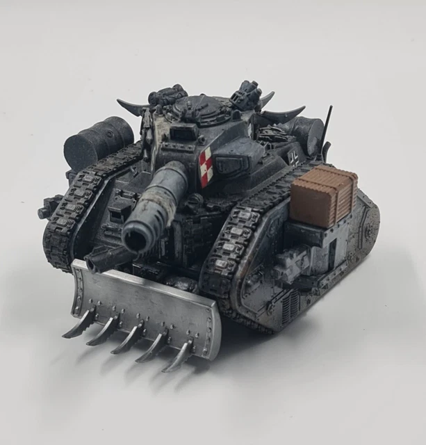 Leman Russ Battle Tank Astra Militarum Guard Armee Warhammer 40K gut bemalt